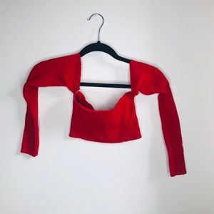 Knitted F21 Crop Top